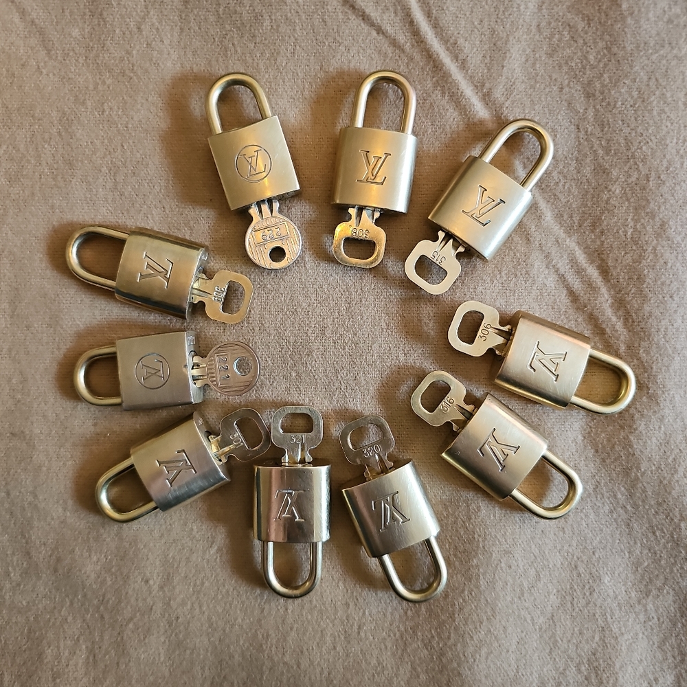LOUIS VUITTON LOCK WITH KEY 🔐